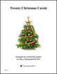 Twenty Christmas Carols Woodwind Quintet cover